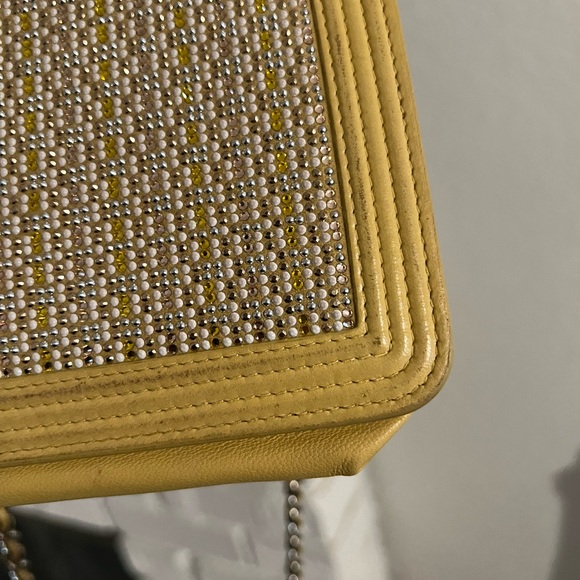 Chanel Rare Crystal Boy Wallet on Chain - Picture 7 of 11